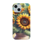 Flower Delightのひまわりの花束 Smartphone Case