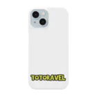 トトラベル - TOTORAVELのスマホケース（イエロー文字ロゴ） Smartphone Case