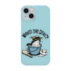 AckeeWolf Art Shopの猫シャンプー Smartphone Case