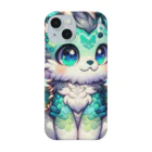 ドラにゃん🐾のグリーンドラニャン  Smartphone Case