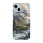 AQUAMETAVERSEの山から流れる川 Smartphone Case