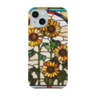 15pockyのステンドグラス風ひまわり🌻 Smartphone Case