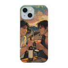 AQUAMETAVERSEのコルシカ島・ワインで乾杯　Tomoe bb 2712 Smartphone Case