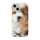 幸せいっぱいちびちゃんのふわふわ可愛いわんちゃん Smartphone Case