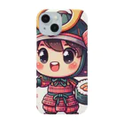 shibakentarooのかわいい武士 スマホケース