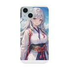 巫女スタぐらむの母性溢れる巫女 Smartphone Case