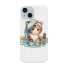 さざれいしの三毛猫さんの入浴 Smartphone Case