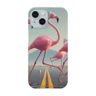 rukia59のサイズフリー ミュージックフラミンゴ Smartphone Case