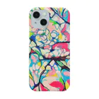 ミラノ店のカラフル桜なスマホケース Smartphone Case