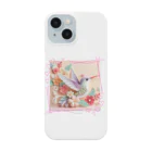 終わらない夢🌈のパステルカラーのハチドリ💞 Smartphone Case