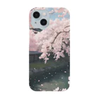 reinyanshopの桜風景 スマホケース