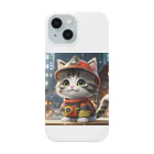 ねこねこねこんの猫が消防士 Smartphone Case