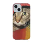 【生涯独身】僕と♀猫アテナのブランケット猫 Smartphone Case