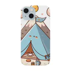 さちキャン(p)@さちcam(p)の青いテントで山キャンプ♪ドキドキ天気♪ Smartphone Case