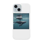 tozaki5573のクジラの親子 Smartphone Case