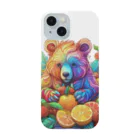 mogworl worksのGrimmit（Bear） Smartphone Case