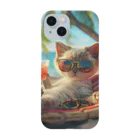 がーるずしょっぷのバカンスな猫 Smartphone Case