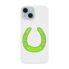 umajoの馬蹄（ホースシュー）Yellow Green Smartphone Case