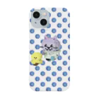 LEOPIYO shopのLEOPIYO ブルードット　Ⅱ Smartphone Case