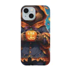 noBuのハロウィンのコスチュームを着ている熊 Smartphone Case