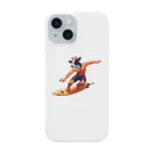 Isekai_animal_manの夏だ！ウシもサーフィン Smartphone Case