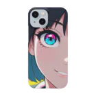 近未来美少女「オッドアイ」の近未来美少女「ヒカリ」 Smartphone Case