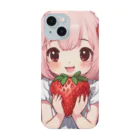 うさぎウサギのいちご大好き、うさみみチャコちゃん Smartphone Case