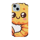 moka_mattarliのエビふりゃ〜くん Smartphone Case