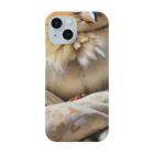 shinjo_irasutoの寝ている可愛いひよこ Smartphone Case