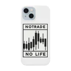 koyayubiのNoTRADE　NoLIFE スマホケース