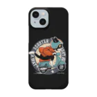 AckeeWolf Art Shopのスクーターに乗った猫  Smartphone Case