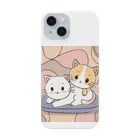 癒しの部屋🐾໒꒱の仲良しニャンコ🐈🐾 Smartphone Case