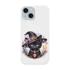 黒猫ギャラリー🐈‍⬛の黒猫の魔法使い Smartphone Case