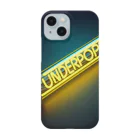 UnderpopSのUnderpopS　ロゴ　ネオン管 スマホケース