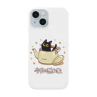 AckeeWolf Art Shopの猫の今日の隠れ家 スマホケース