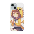 dramusumeのテレドラゴン娘！イエロー Smartphone Case