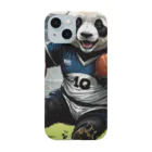 Panda Art Galleryのラグビーパンダ Smartphone Case