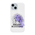 CHIBE86のDreamy Blossoms - Artistic Floral Portrait スマホケース