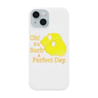 『NG （Niche・Gate）』ニッチゲート-- IN SUZURIのOh! It's Such A Perfectday.（黄色） Smartphone Case