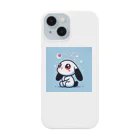 やまとうみとにちじょう【公式】のハートうさぎさん星を見上げる Smartphone Case