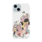 浮世絵ショップ のどぐろ　UKIYOE SHOP NODOGUROの流行猫の戯　道行猫柳婬月影 / Popular cat play Michiyuki Neko Yanagi Tsukikage Smartphone Case