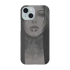 akr_のsmoking girl Smartphone Case