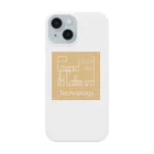 air_mousのPowered by Coffee and Technology Smartphone Case