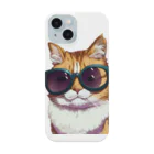 Artify ThreadsのCool Cat Shades　クールキャットシェード Smartphone Case