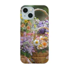 AQUAMETAVERSEの華やかな花が入った花かご　なでしこ1478 Smartphone Case