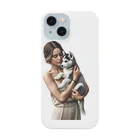 やまけんのかわいさ満点！子犬のハスキー！ Smartphone Case