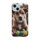 kokin0のボールと犬 Smartphone Case