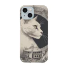 ourir_aの廃墟ねこ Smartphone Case