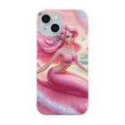 pinkgalmermaidのセクシーマーメイドサーフィン3 Smartphone Case