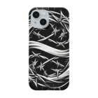 wワンダーワールドwのbarbed wire006 Smartphone Case